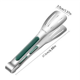 Stainless Steel Food Tongs (size: small)