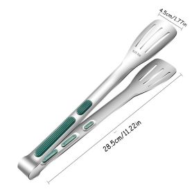 Stainless Steel Food Tongs (size: large)