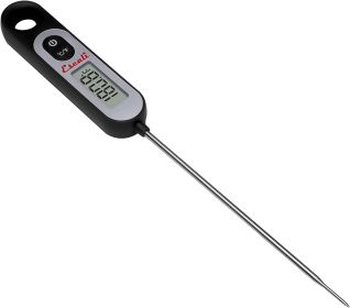 Stainless Steel Oven Safe Meat Thermometer (Color: Digital Black)